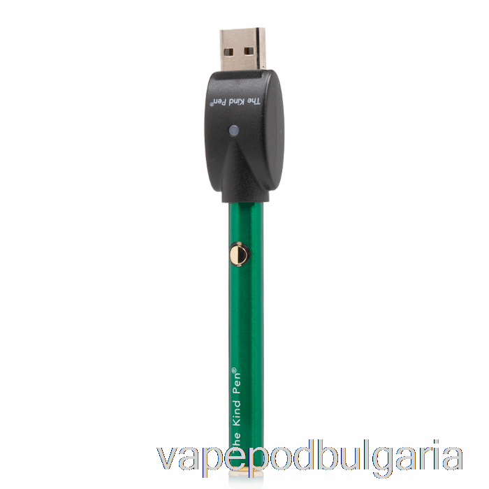 Vape Bulgaria The Kind Pen Vv 510 резба батерия зелено злато